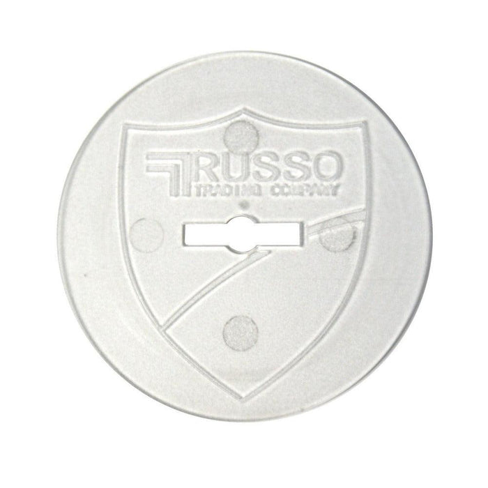 Spin Doctor tile leveling anti-friction shield insert with logo face