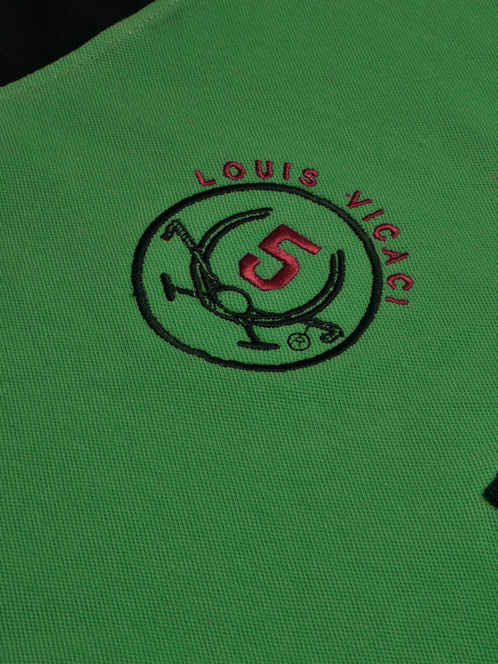 Summer Polo Shirt For Men-Dark Green & Dark Navy-BR13094
