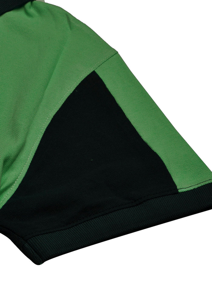 Summer Polo Shirt For Men-Dark Green & Dark Navy-BR13094