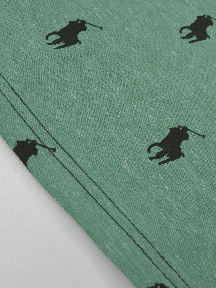 Summer Polo Shirt For Men-Light Green-AN3955