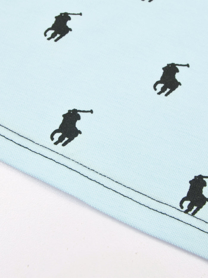 Summer Polo Shirt For Men-Sky Blue-AN3966