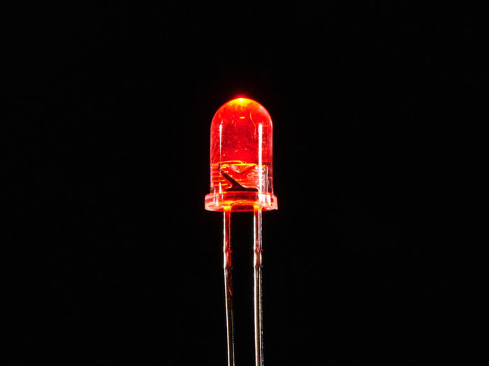 Super Bright Red 5mm LED (25 pack) by The Pi Hut - The Pi Hut