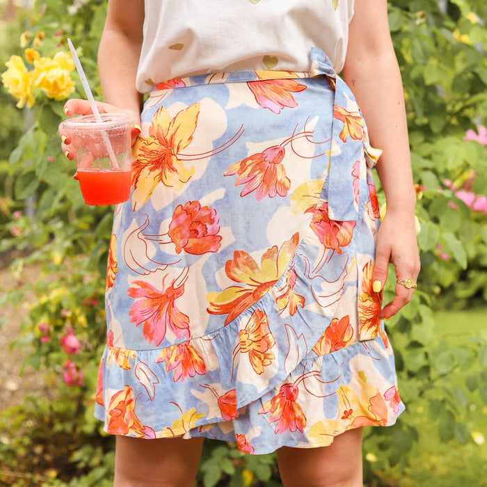 Suuna rok blauw