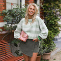 Sweater be the reason for smiles today groen