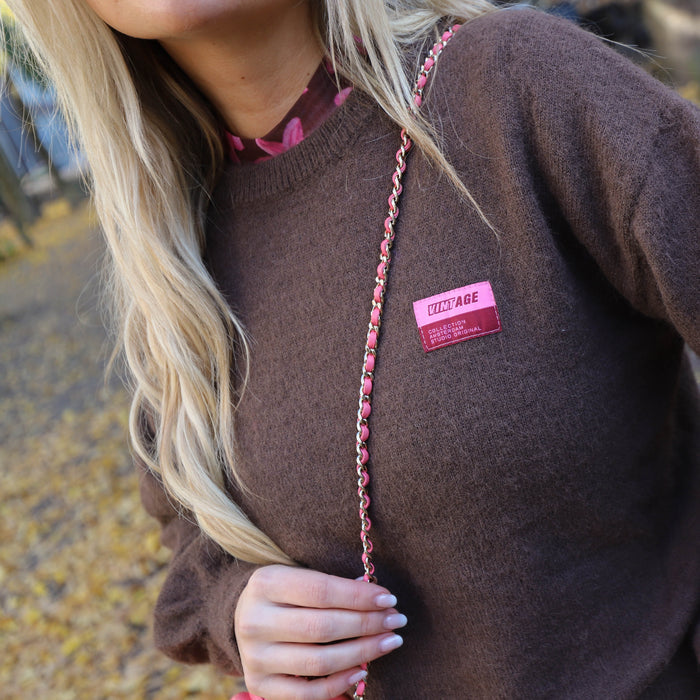 Sweater patch bruin