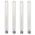 T9L 5W Dimmable Clear Filament LED Light Bulb with E26 Base, 2700K, 350 Lumens, 4-Pack