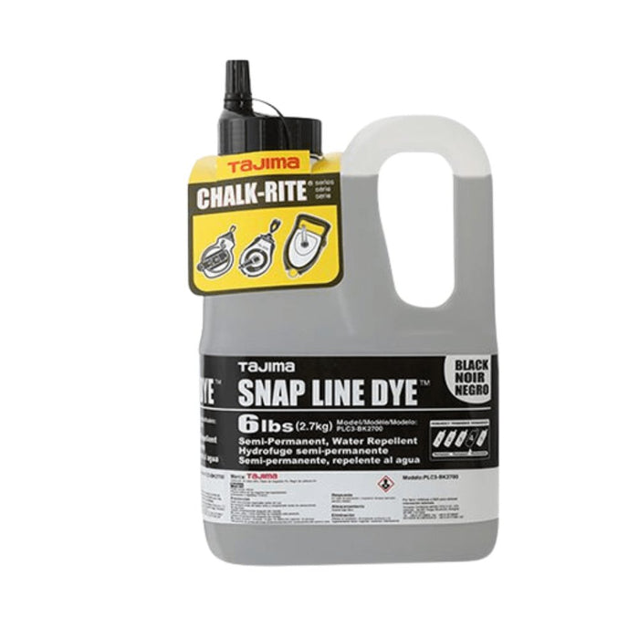 Ultra Fine Chalk dye (6 lb) bottle, black color