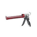 Super 26 caulk gun with red barrel and black trigger handle