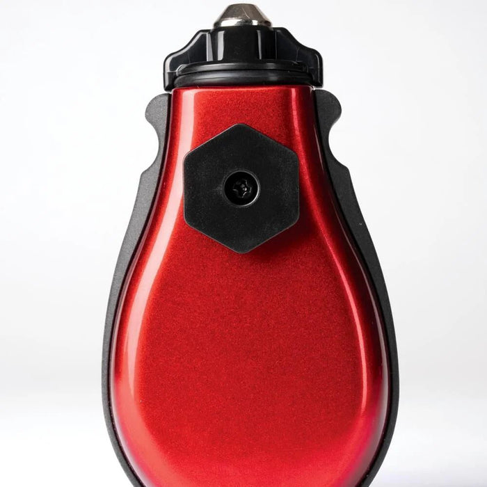Chalk-Rite Compact CR701SFR front view, red body with black adjustment knob