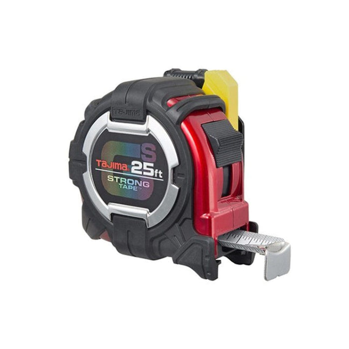25-ft Tape Measure with Lock™ reel, black and red case and extendable tape