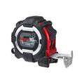 GS-LOCK™ horned magnetic hook clip, black with red tape edge and metal hook