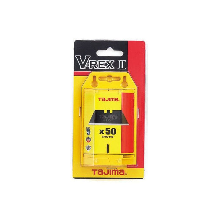 V-Rex II x50 blade dispenser package, yellow and red box