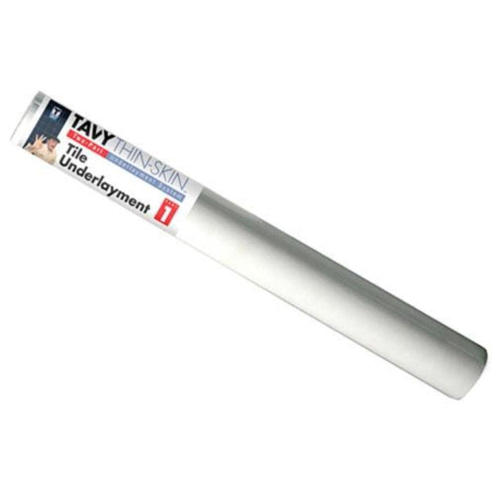 Thin-Skin tile underlayment roll, Part 1, silver roll packaging