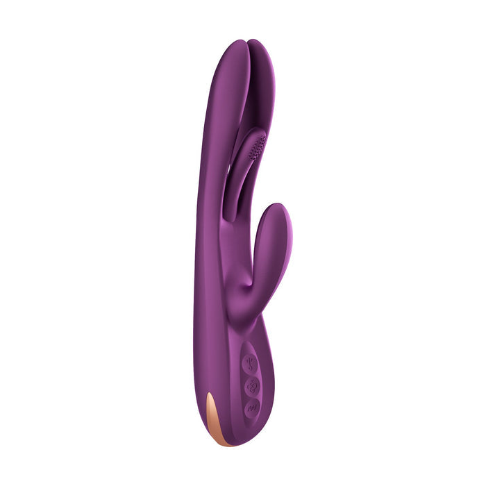 TERRI APP-controlled Kinky Finger Tapping Rabbit Vibrator, Toys   – shown in product photo,