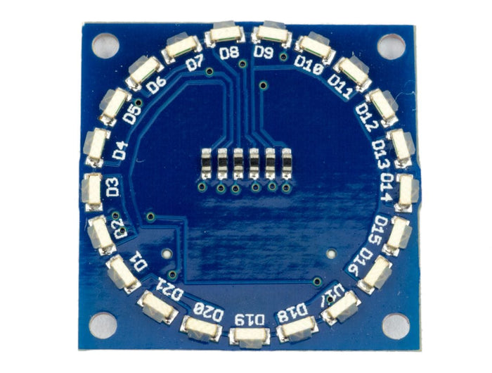 TinyShield Circle Edge LED Board - Red [Discontinued] by Tiny Circuits - The Pi Hut