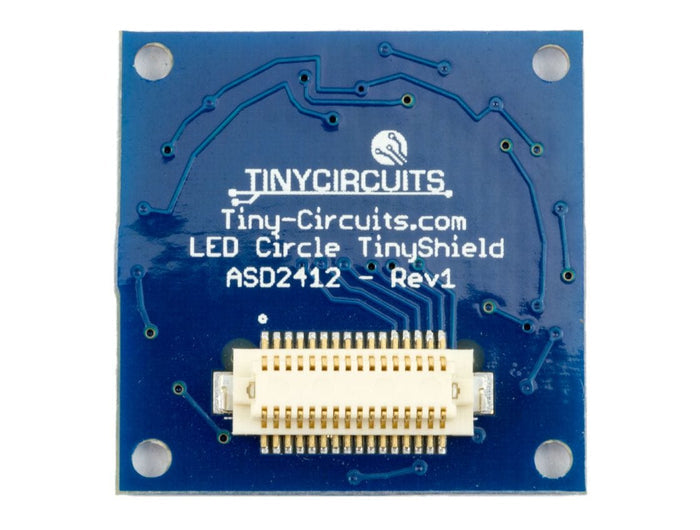 TinyShield Circle Edge LED Board - Red [Discontinued] by Tiny Circuits - The Pi Hut