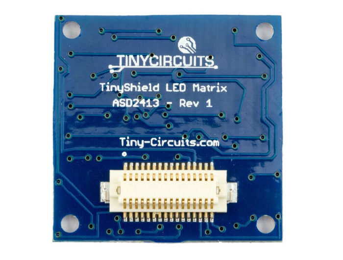 TinyShield Matrix LED Board - Red [Discontinued] by Tiny Circuits - The Pi Hut