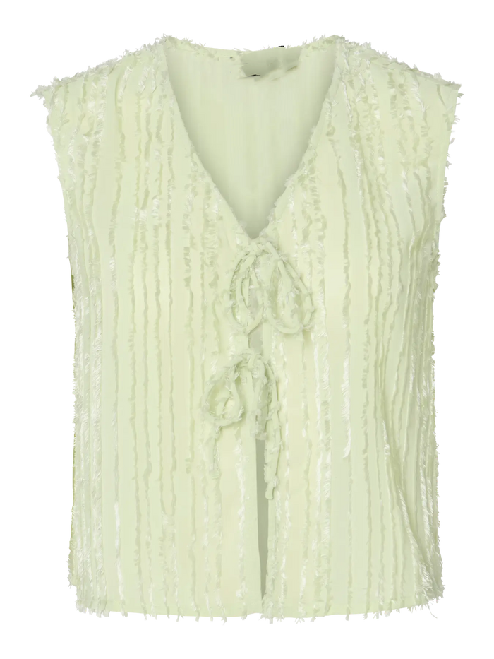 Tobine tie top gleam