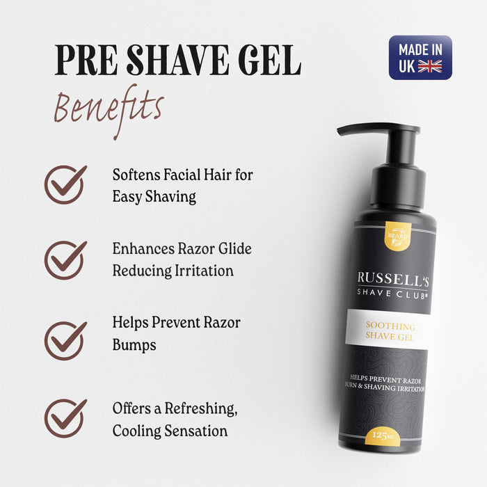Transparent Beard Edging Pre-Shave Gel