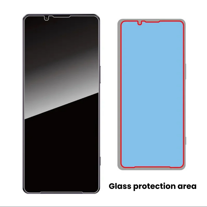 ULTRA HARD GLASS nano-matte screen protector for Xperia 1 VIII — DEFF