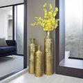 UNICORN 3pcs Metal Floor Vase Set