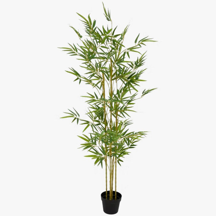 UNICORN Artificial bamboo plant, green, houseplant, 160 cm high