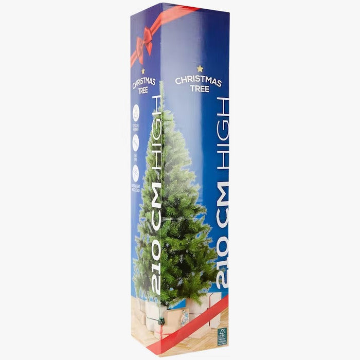 UNICORN Artificial Christmas tree dark green with stand 210 cm high