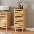 UNICORN Bathroom Cabinet Epind Mid Cabinet 75 x 33 x 30 cm Bamboo Natural