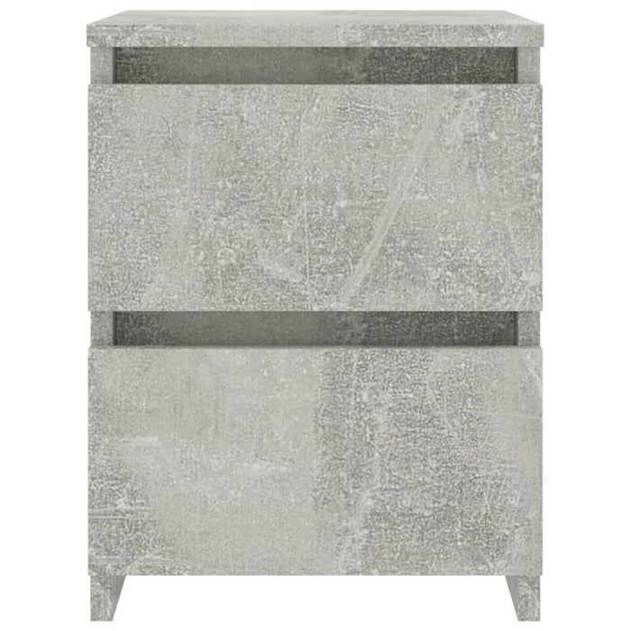 UNICORN Bedside table bedroom furniture light brown gray Width 30 cm Depth 30 cm Height 40 cm