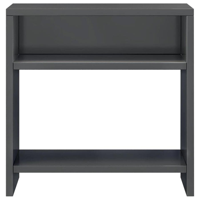 UNICORN Bedside table bedroom furniture modern dark gray concrete gray Width 40 cm Depth 30 cm Height 40 cm