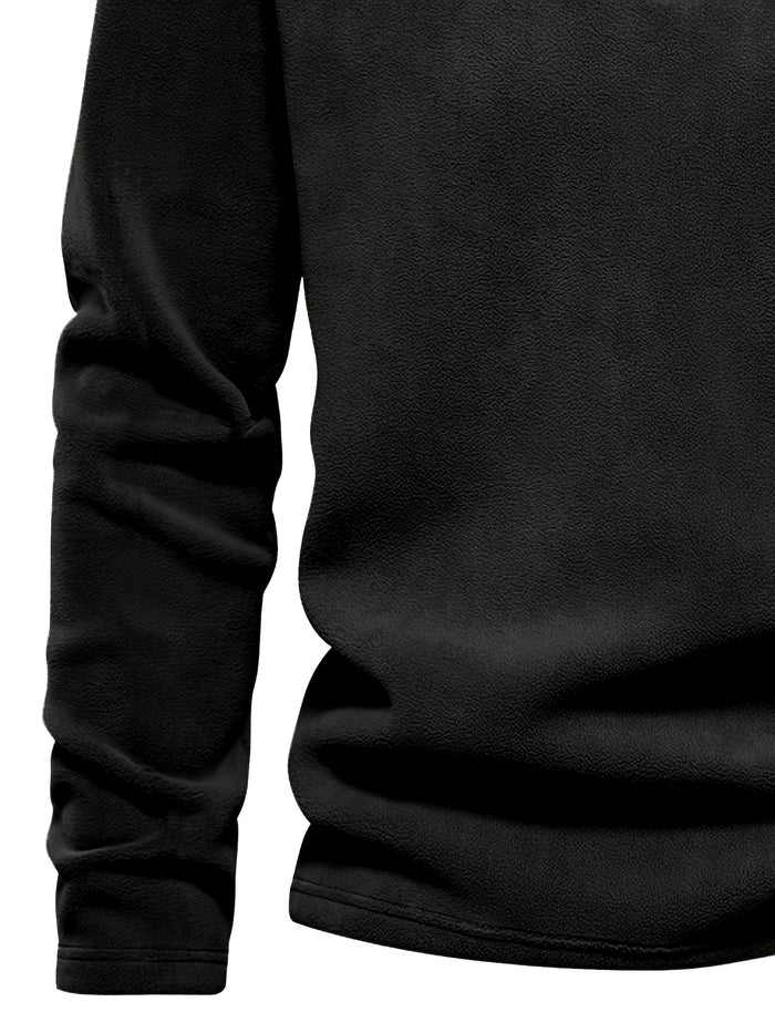 UNICORN Black Half-zip Jacket, Featuring Minimalist Logo Accents s m l xl xxl