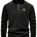 UNICORN Black Half-zip Jacket, Featuring Minimalist Logo Accents s m l xl xxl