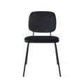 UNICORN Chair without backrest black 55x51x83 cm