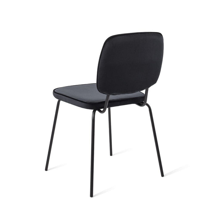 UNICORN Chair without backrest black 55x51x83 cm