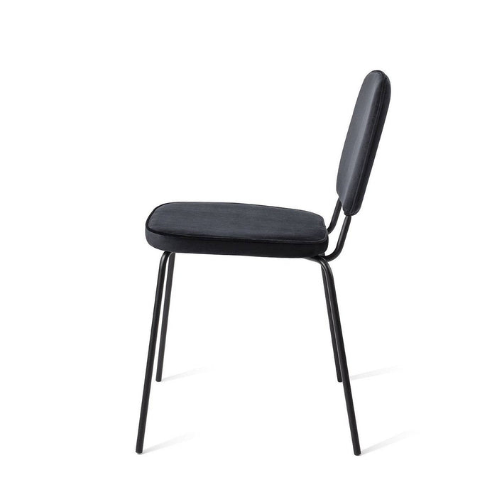 UNICORN Chair without backrest black 55x51x83 cm