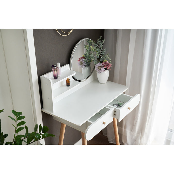 UNICORN cosmetic vanity with mirror, Scandinavian style