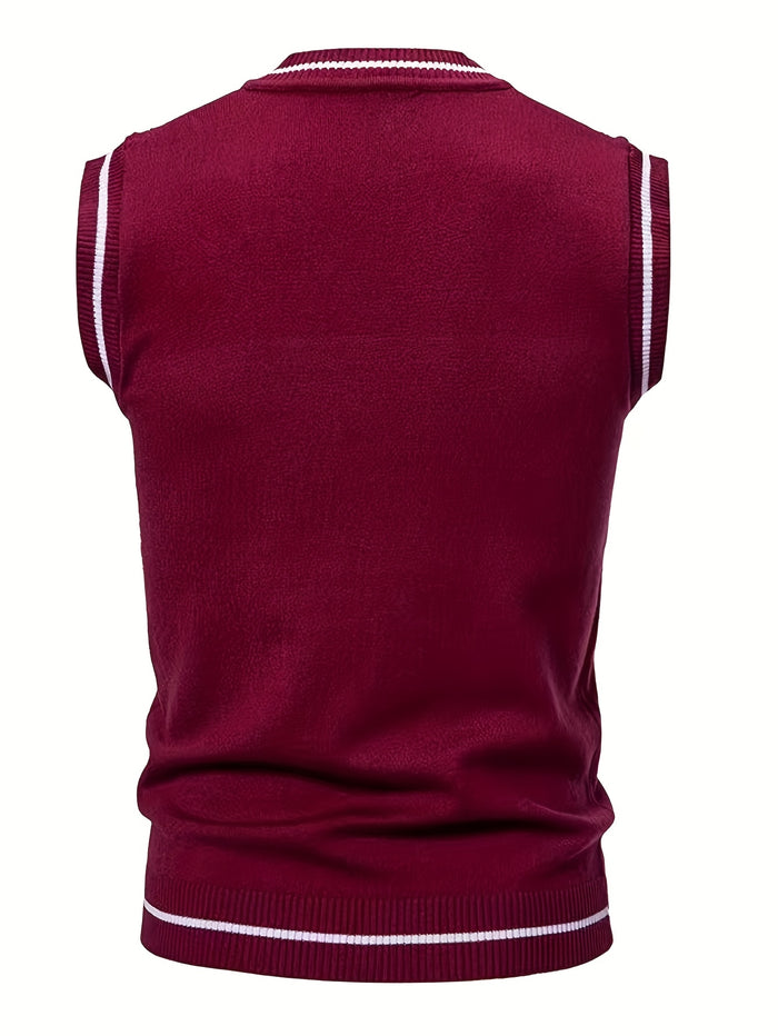 UNICORN Cross-Border Men Vest with a Twisted Knit Design s m l xl