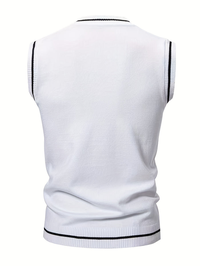 UNICORN Cross-Border Men Vest with a Twisted Knit Design s m l xl