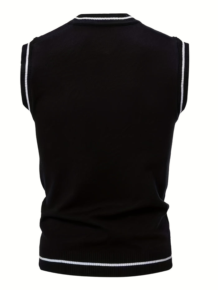 UNICORN Cross-Border Men Vest with a Twisted Knit Design s m l xl