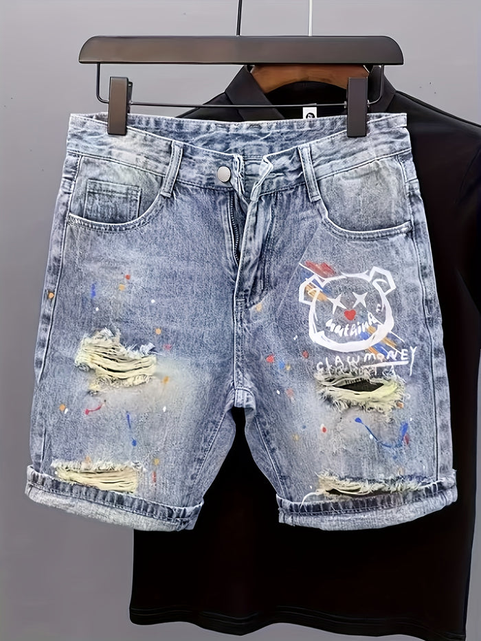 UNICORN Denim Shorts Summer Casual Outing Denim Mid-Pants s m l xl xxl