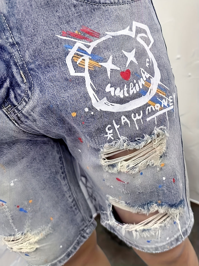 UNICORN Denim Shorts Summer Casual Outing Denim Mid-Pants s m l xl xxl
