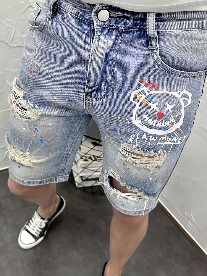 UNICORN Denim Shorts Summer Casual Outing Denim Mid-Pants s m l xl xxl