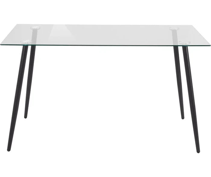 UNICORN Dining table glass Width 140 cm Depth 80 cm Height 76 cm