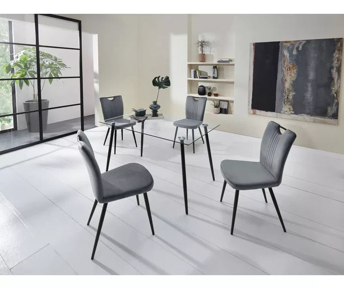 UNICORN Dining table glass Width 140 cm Depth 80 cm Height 76 cm