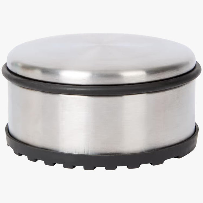 UNICORN Door stopper stainless steel rubber silver 9/11 cm