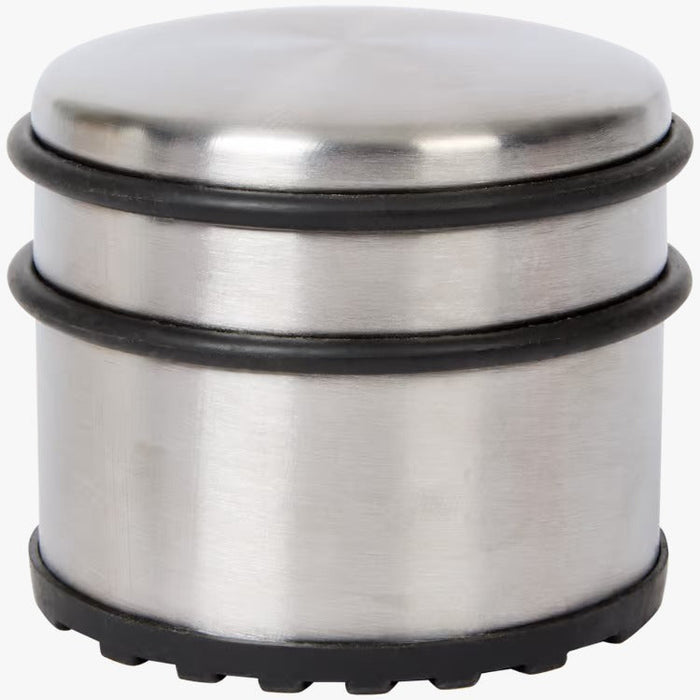 UNICORN Door stopper stainless steel rubber silver 9/11 cm