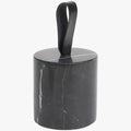 UNICORN Doorstop marble black and white 8.5 x 8.5 x 9 cm