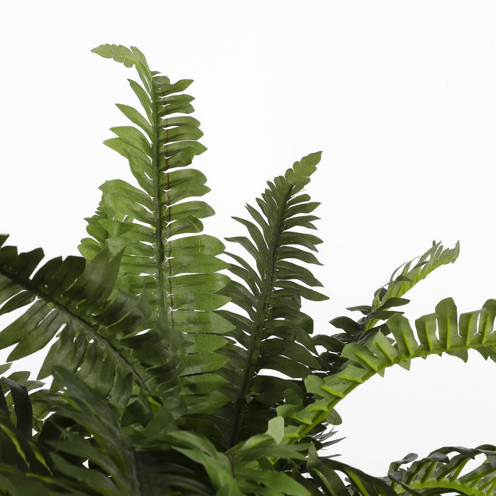 UNICORN Fern Artificial Plant in Flower Pot Stan - H40 x Ø70 cm - Green