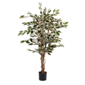 UNICORN Ficus Artificial Plant - H110 x Ø70 cm - Green Variegated
