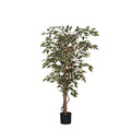 UNICORN Ficus Artificial Plant - H150 x Ø75 cm - Green Variegated